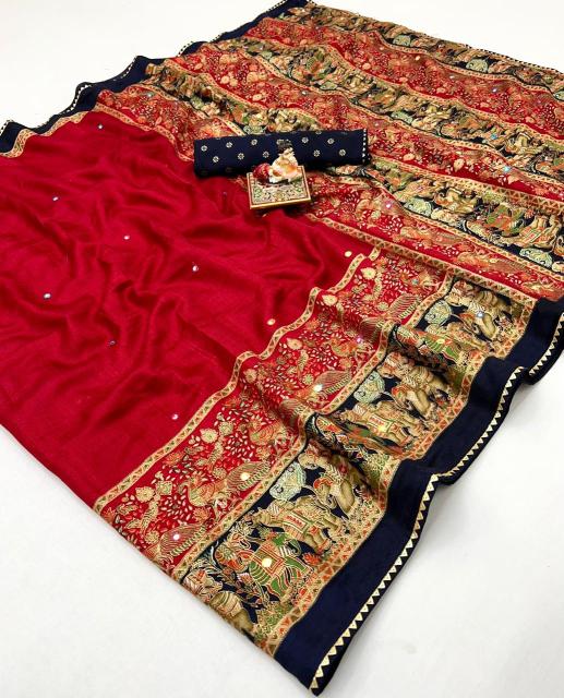 Vastrangan bandhani printed surat sarees wholesale